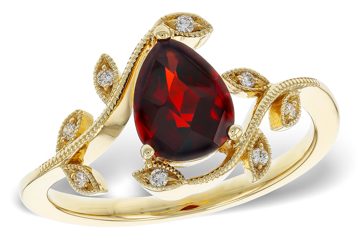 L320-34481: LDS RG 1.34 GARNET 1.40 TGW (8x6MM GAR)