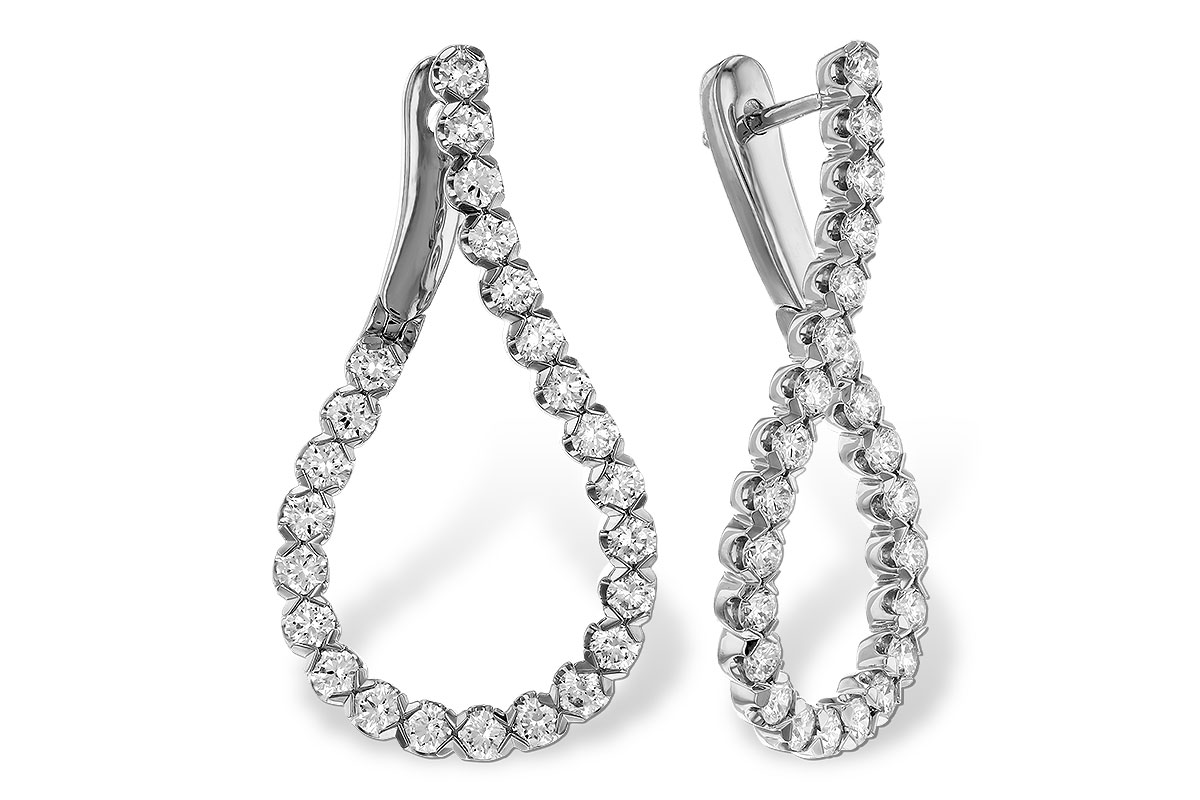 L320-34509: EARRINGS 2.00 TW