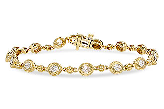 L320-35436: BRACELET 1.25 TW OVAL DIAS (7")