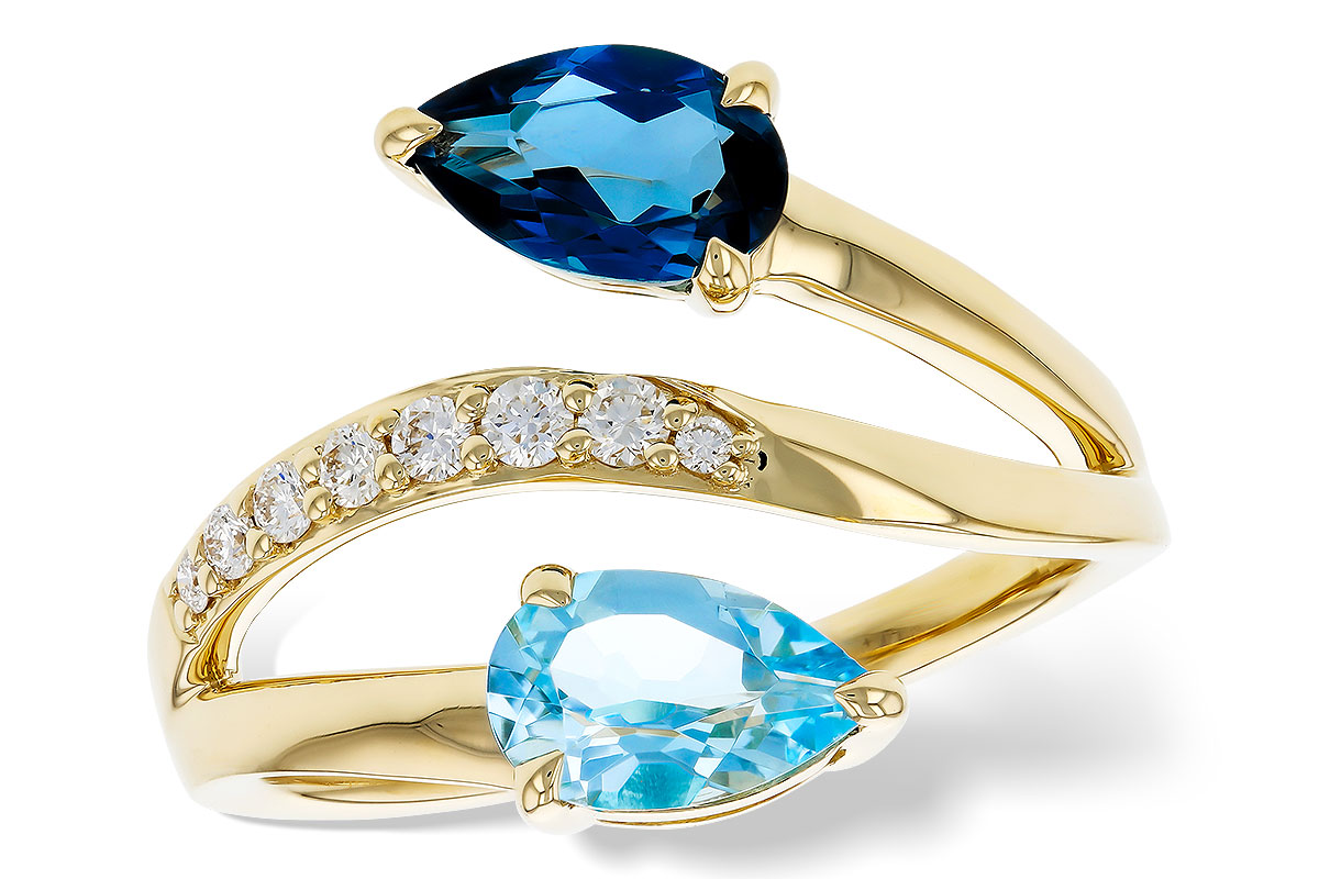 L321-19027: LDS RG 3.56 TW BLUE TOPAZ 3.70 TGW (8x5MM BT)