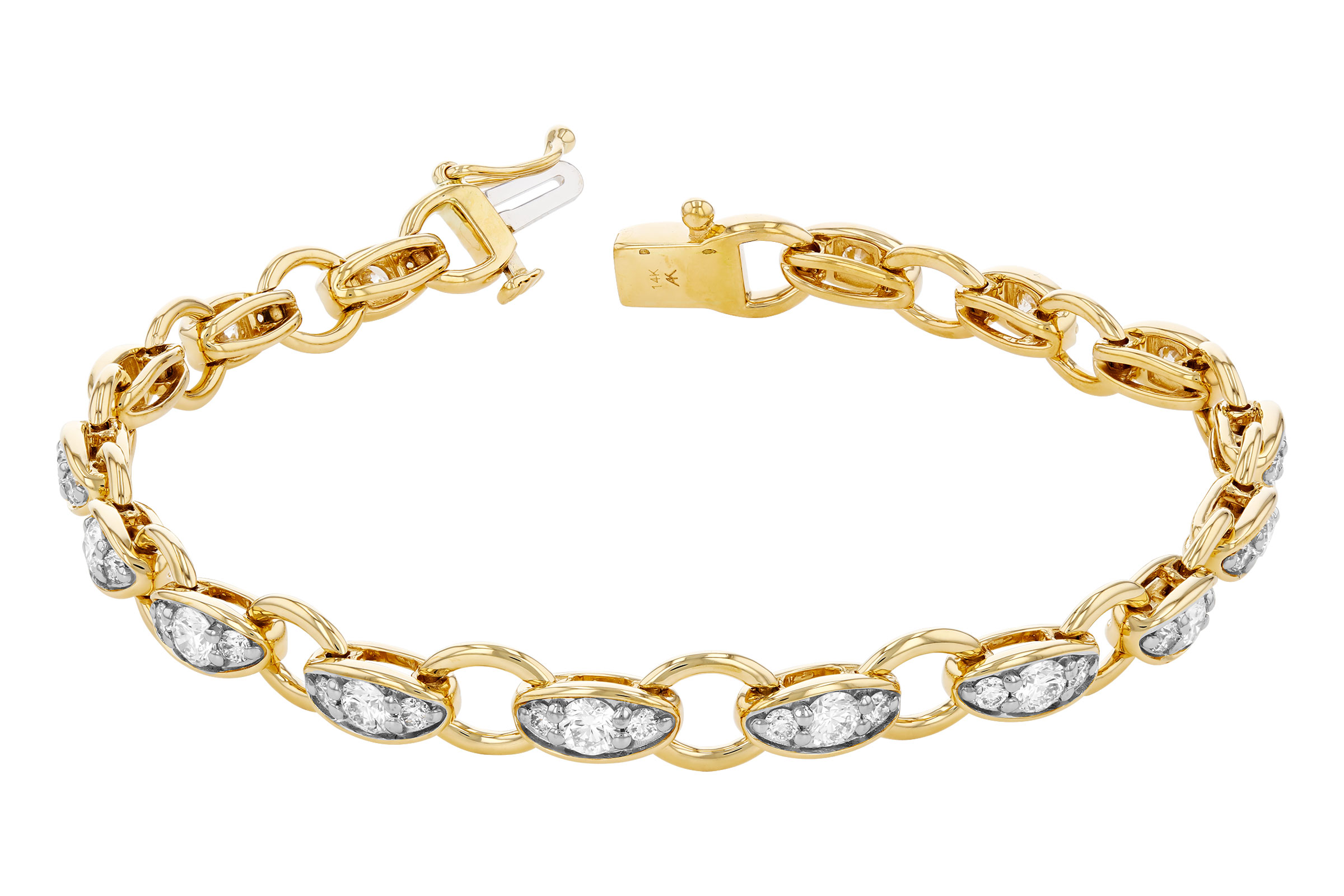 L321-19981: BRACELET 2.20 TW (7")