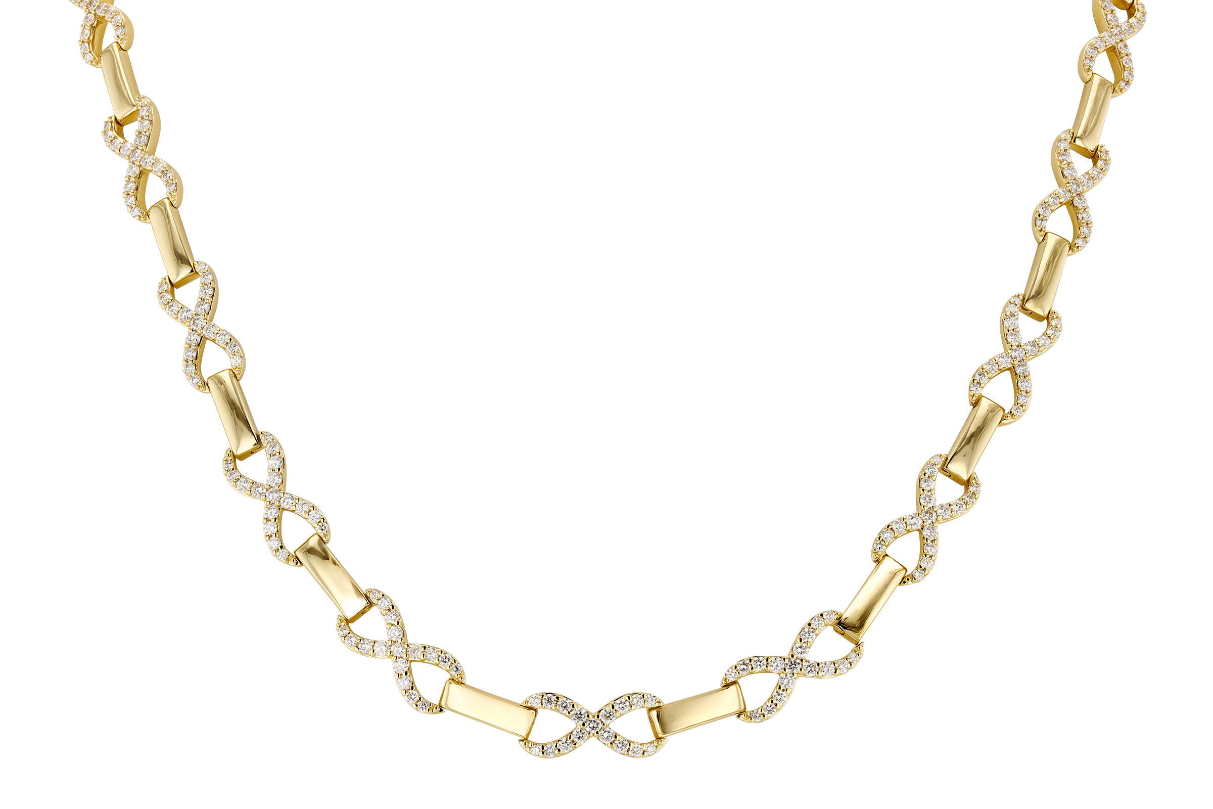 L321-20872: NECKLACE 2.20 TW (17")