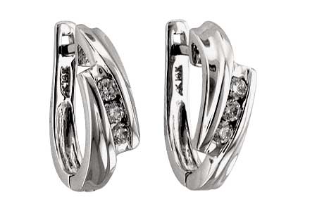 M045-79945: EARRINGS .22 TW