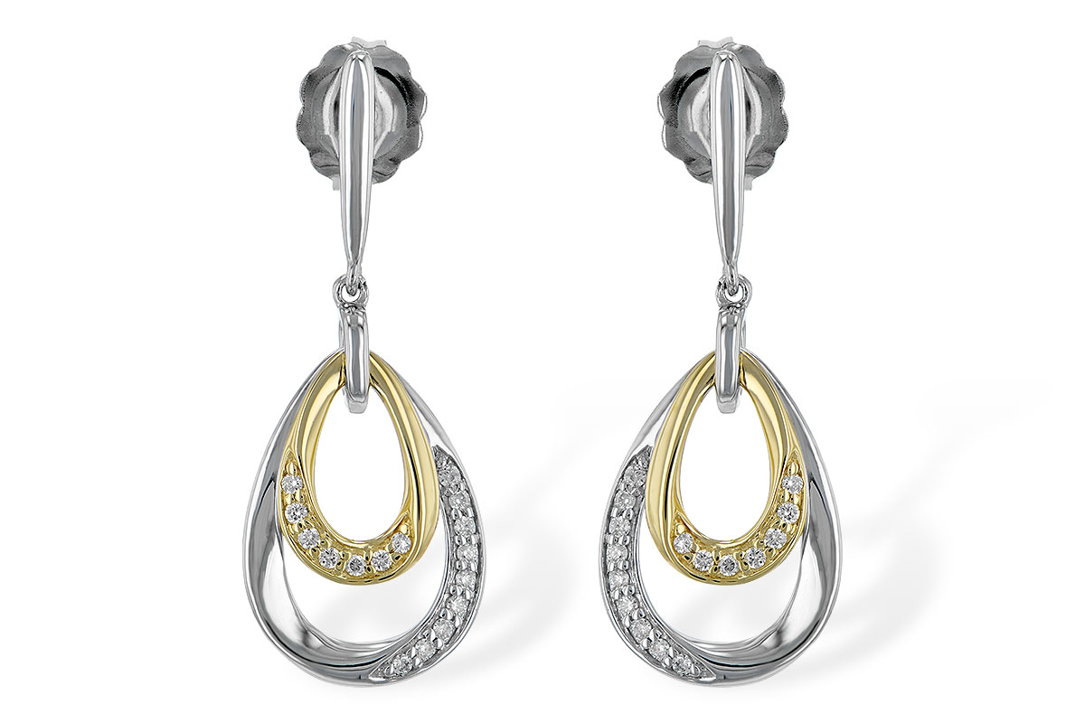 M234-88136: EARRINGS .12 TW