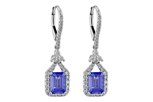 M235-73590: EARR 1.60 TW TANZANITE 2.08 TGW