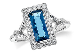 M235-79072: LDS RG 1.58 LONDON BLUE TOPAZ 1.75 TGW