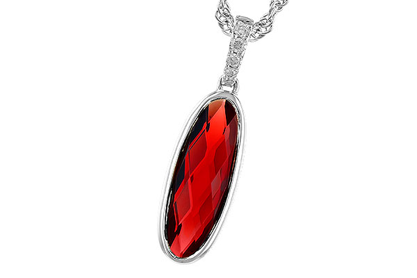 M318-54454: NECK 2.02 GARNET 2.05 TGW