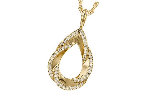 M319-42672: NECKLACE .25 TW