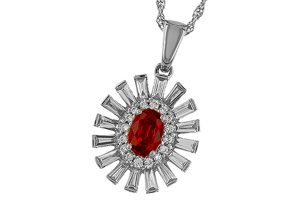 M319-44481: NECK .58 RUBY TW 1.10 TGW (6x4MM RUBY)