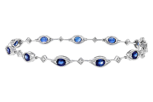 M320-29072: BRACELET 2.31 SAPPHIRE 2.50 TGW (7")
