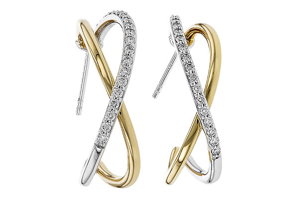 M320-29981: EARRINGS .50 TW
