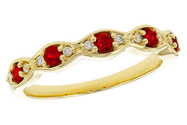 M320-36290: LDS WED RG .28 RUBY .34 TGW
