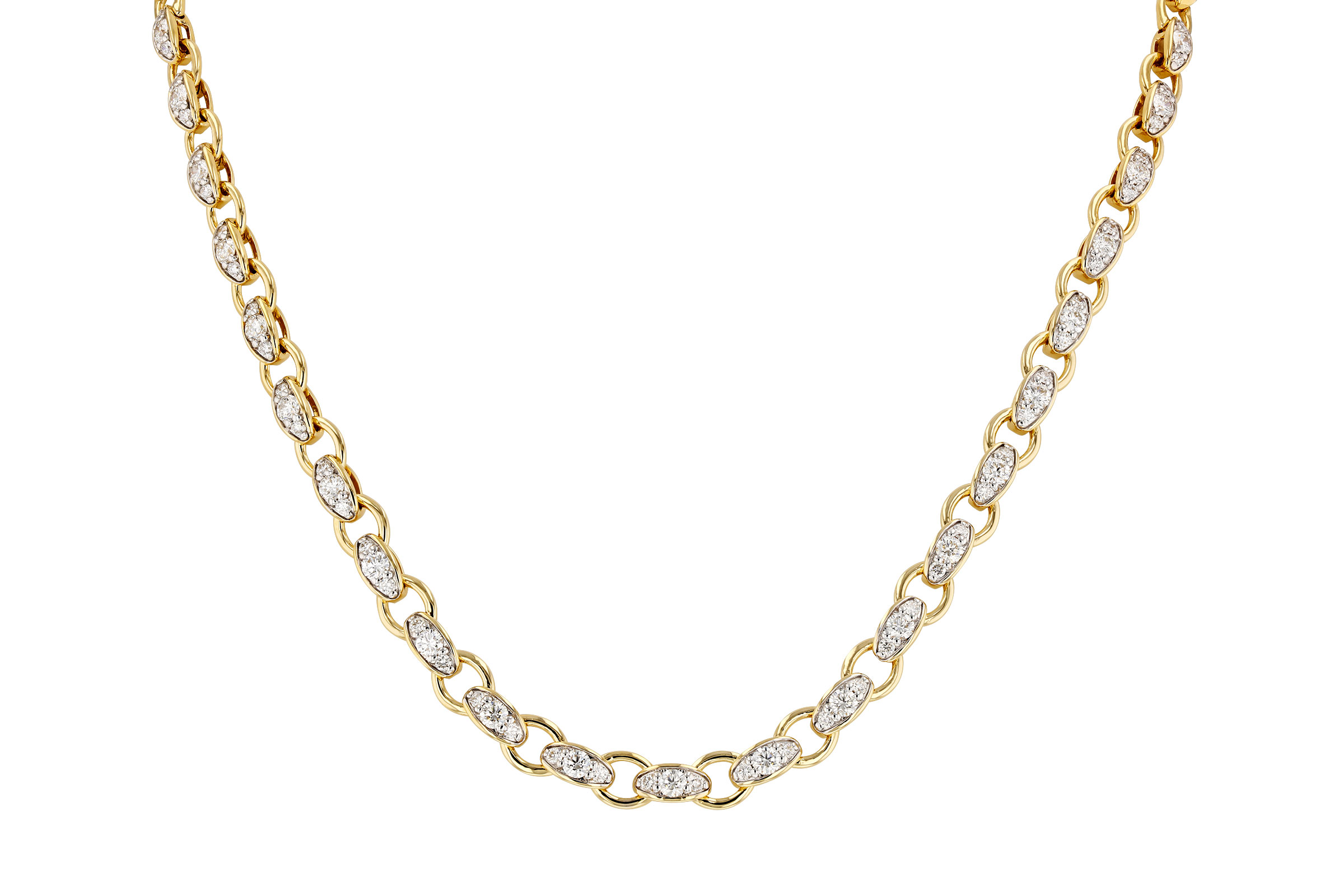 M321-20827: NECKLACE 3.18 TW (17.25")
